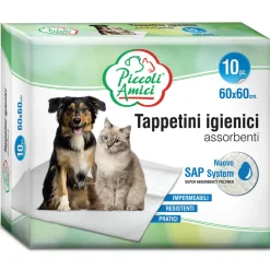 VITAKRAFT TAPPETINI IGIENICI ANIMALI CANE E GATTO CM 60x60 10 PZ