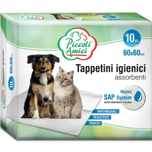 VITAKRAFT TAPPETINI IGIENICI ANIMALI CANE E GATTO CM 60x60 10 PZ