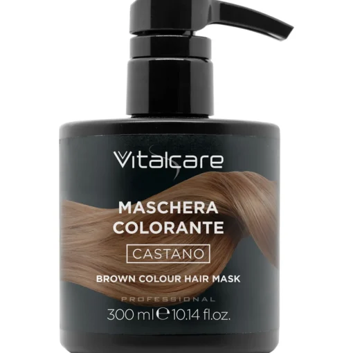 VITALCARE MASCHERA COLORANTE CASTANO 300 ML