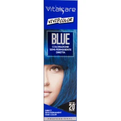 VITALCARE VIVID COLOR BLUE COLORAZIONE CAPELLI SEMI PERMANENTE 100 ML