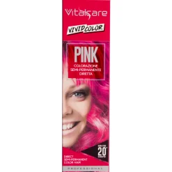 VITALCARE VIVID COLOR PINK COLORAZIONE CAPELLI SEMI PERMANENTE 100 ML