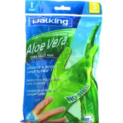 WALKING GUANTO ALOE VERA FELPATO MISURA SMALL 6-6 1/2