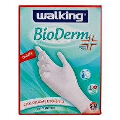 WALKING GUANTO LATTICE SINTETICO BIODERM USA E GETTA 40 PZ.SMALL/MEDIUM