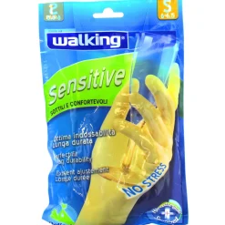 WALKING GUANTO SATINATO SENSITIVE Taglia SMALL 6-6 1/2