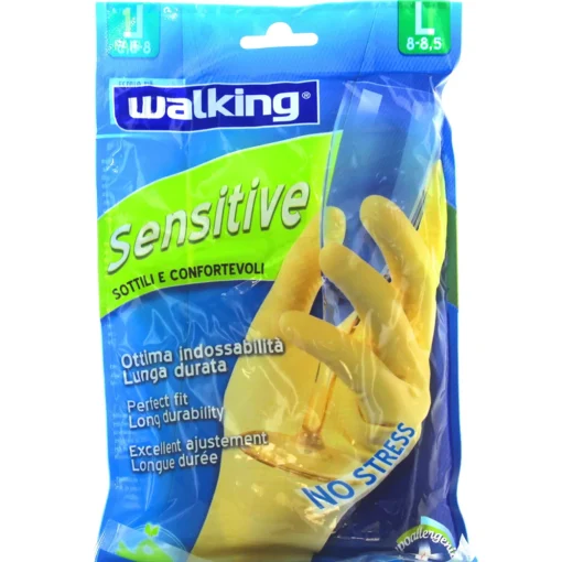 WALKING GUANTO SATINATO SENSITIVE Taglia LARGE 8-8 1/2