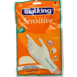 WALKING GUANTO SENSITIVE USAeGETTA IN LATTICE 10 PZ.SMALL 6-6 MEZZO