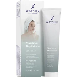 WAYSILK MASCHERA DEPILATORIA VISO e COLLO TUBO 75 ML