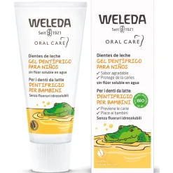 WELEDA DENTIFRICIO GEL PER BAMBINI PER DENTI DA LATTE 50 ML