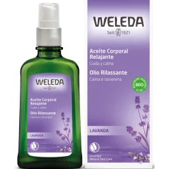 WELEDA OLIO RILASSANTE CORPO CON LAVANDA FLACONE DISPENSER 100 ML