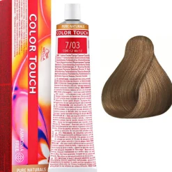WELLA COLOR TOUCH AMMONIA FREE 7/03 BIONDO MEDIO NATURALE DORATO
