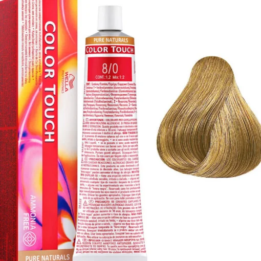 WELLA COLOR TOUCH AMMONIA FREE 8/0 BIONDO CHIARO