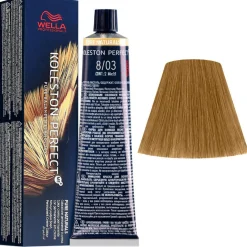 WELLA KOLESTON PERFECT 8/03 BIONDO CHIARO NATURALE DORATO