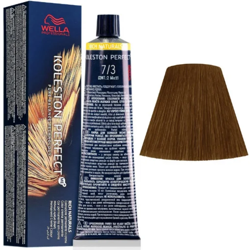 WELLA KOLESTON PERFECT ME PURE NATURALS TINTURA CAPELLI 7/3 BIONDO MEDIO DORATO
