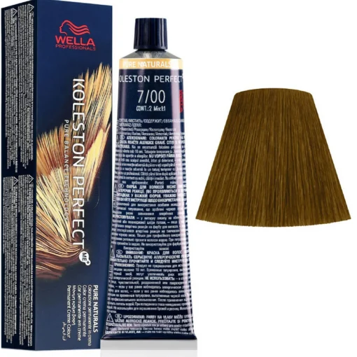 WELLA KOLESTON PERFECT ME PURE NARTURALS TINTURA CAPELLI 7/00 BIONDO MEDIO NATURALE