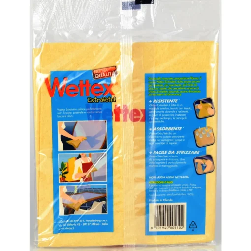 WETTEX PANNO SCAMOSCIATO SINTETICO EXTRA VETRI