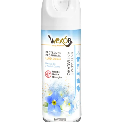 WEXOR ANTITARME ANTIACARO NARCISO BLU e FIORI DI COTONE SPRAY 400 ML
