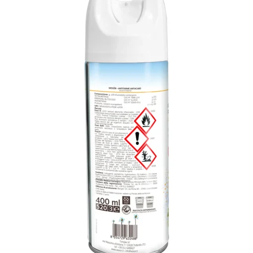 WEXOR ANTITARME ANTIACARO NARCISO BLU e FIORI DI COTONE SPRAY 400 ML