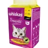 WHISKAS PRANZETTI 1+ CARNI BIANCHE BUSTA 6x50gr POLLO, TACCHINO IN SALSA