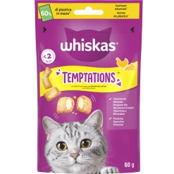 WHISKAS TEMPTATIONS POLLO BUSTA 60gr