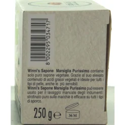 WINNI'S SAPONE BUCATO PEZZI MARSIGLIA 250 GRAMMI
