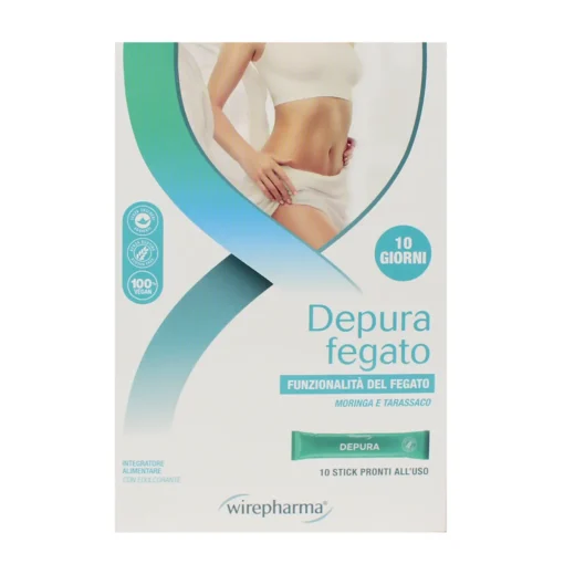 WIREPHARMA DEPURA FEGATO 10 STICKS INTEGRATORE ALIMENTARE