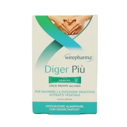 WIREPHARMA DIGER PIU' 10 STICKS INTEGRATORE ALIMENTARE