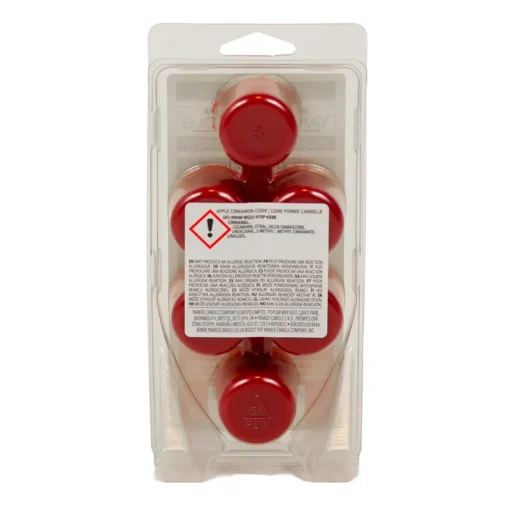 YANKEE CANDLE HOME INSPIRATION BLISTER 6 CUBETTI DI CERA DA SCIOGLIERE - APPLE CINNAMON CIDER