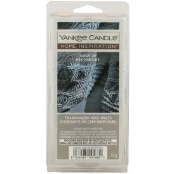 YANKEE CANDLE HOME INSPIRATION BLISTER 6 CUBETTI DI CERA DA SCIOGLIERE - COSY UP