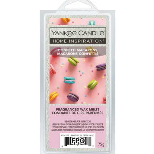 YANKEE CANDLE HOME INSPIRATION BLISTER 6 CUBETTI DI CERA DA SCIOGLIERE