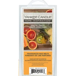 YANKEE CANDLE HOME INSPIRATION BLISTER 6 CUBETTI DI CERA DA SCIOGLIERE - MACARONS