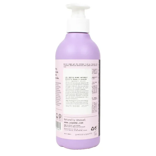 YOPE DOCCIA GEL NATURALE AL MIRTILLO E LAVANDA 400 ML