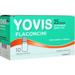YOVIS 25 MILIARDI DI FERMENTI LATTICI VIVI 10 FLACONCINI DA 10 ML INTEGRATORE ALIMENTARE