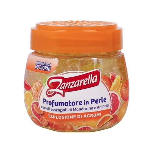 ZANZARELLA AMBIENTE PERLE ESPLOSIONE DI AGRUMI ANTI ZANZARE 170 grammi