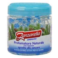ZANZARELLA AMBIENTE PROFUMATORE NATURALE PERLE BREZZA DI MONTAGNA ANTI ZANZARE BARATTOLO 170 grammi
