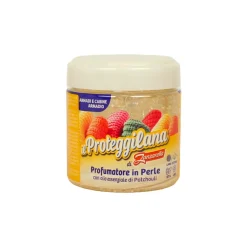 ZANZARELLA PROTEGGILANA PROFUMATORE IN PERLE CON OLIO ESSENZIALE DI PATCHOULI PER ARMADI E CABINE ARMADIO 170 grammi