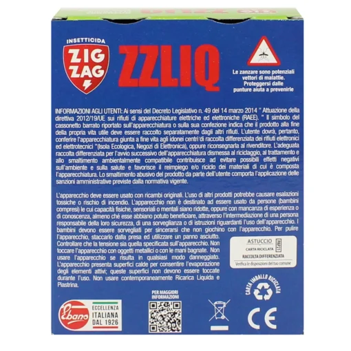 ZIG ZAG DIFFUSORE ELETTRICO + RICARICA LIQUIDA 30 ML