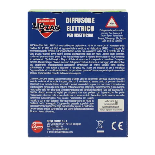 ZIG ZAG DIFFUSORE ELETTRICO + RICARICA LIQUIDA 30 ML