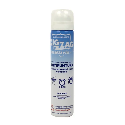 ZIG ZAG INSETTI VIA ANTIPUNTURA INODORE SPRAY CORPO 75 ML
