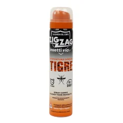ZIG ZAG INSETTI VIA! REPELLENTE ANTIPUNTURA ZANZARA TIGRE 75 ML
