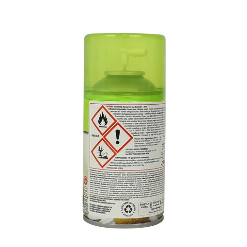 ZIG ZAG INSETTICIDA REPELLENTE AL PIRETRO PLUS 250 ML x EROGATORE AUTOMATICO RICARICA